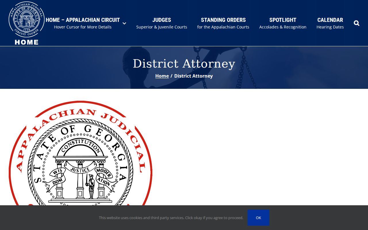 McCaysville criminal history route through the Appalachian Circuit district attorney